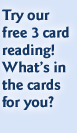Free online Tarot Reading